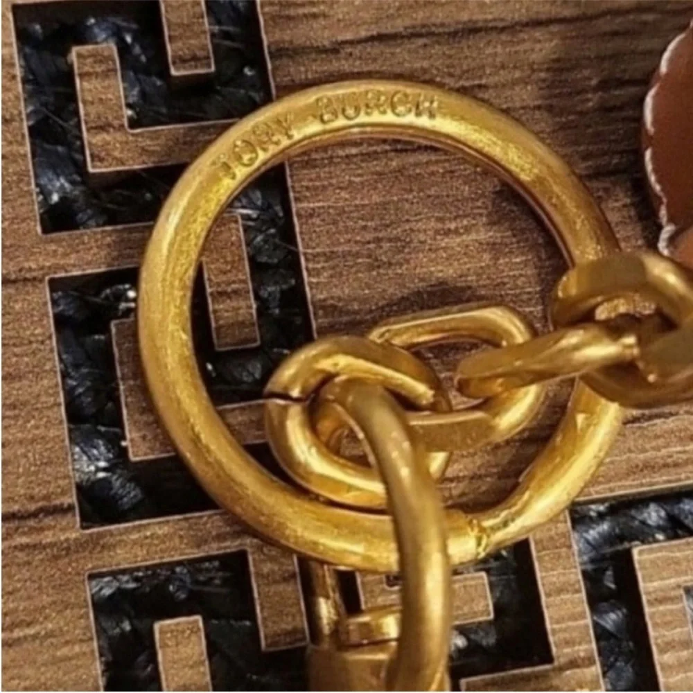 Tory Burch Yellow Floral Keychain - Picture 6 of 6